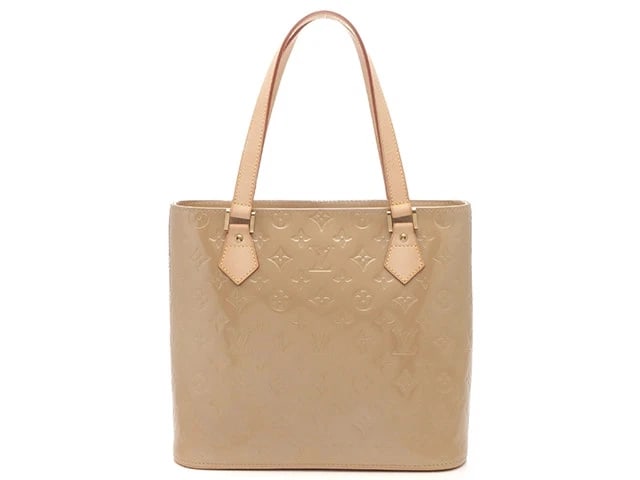 LOUIS VUITTON HOUSTON VERNIS NOISETTE: LOUIS VUITTON Houston Vernis Noisette Brand: Louis Vuitton Type/Style: Handbag Material: Vernis Color: Khaki Size: W: 29cm H: 25cm D: 5cm Accessories: None Accessories Notice: When purchasing