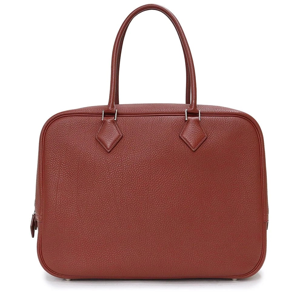 HERMES PLUME 32 HANDBAG TOGO ROUGE (1 of 10)
