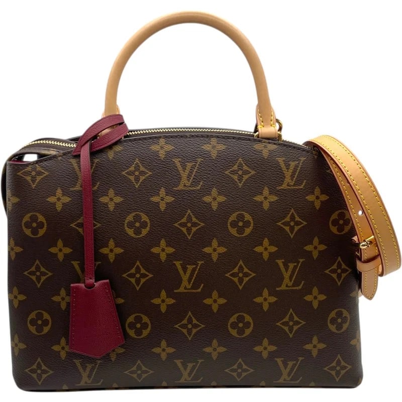 LOUIS VUITTON PETIT PALAIS PM BROWN MONOGRAM HANDBAG: Louis Vuitton Petit Palais PM Brown Monogram Handbag Brand: LOUIS VUITTON Type/Style: Handbag Material: Monogram Color: Brown Size: W: 30cm / H: 21cm / D: 12cm / Shoulder: 86-100cm Accessories: N