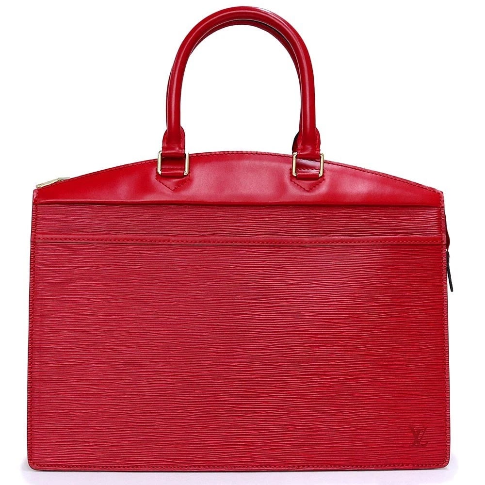 LOUIS VUITTON RIVIERA HANDBAG EPI LEATHER ROUGE (1 of 8)
