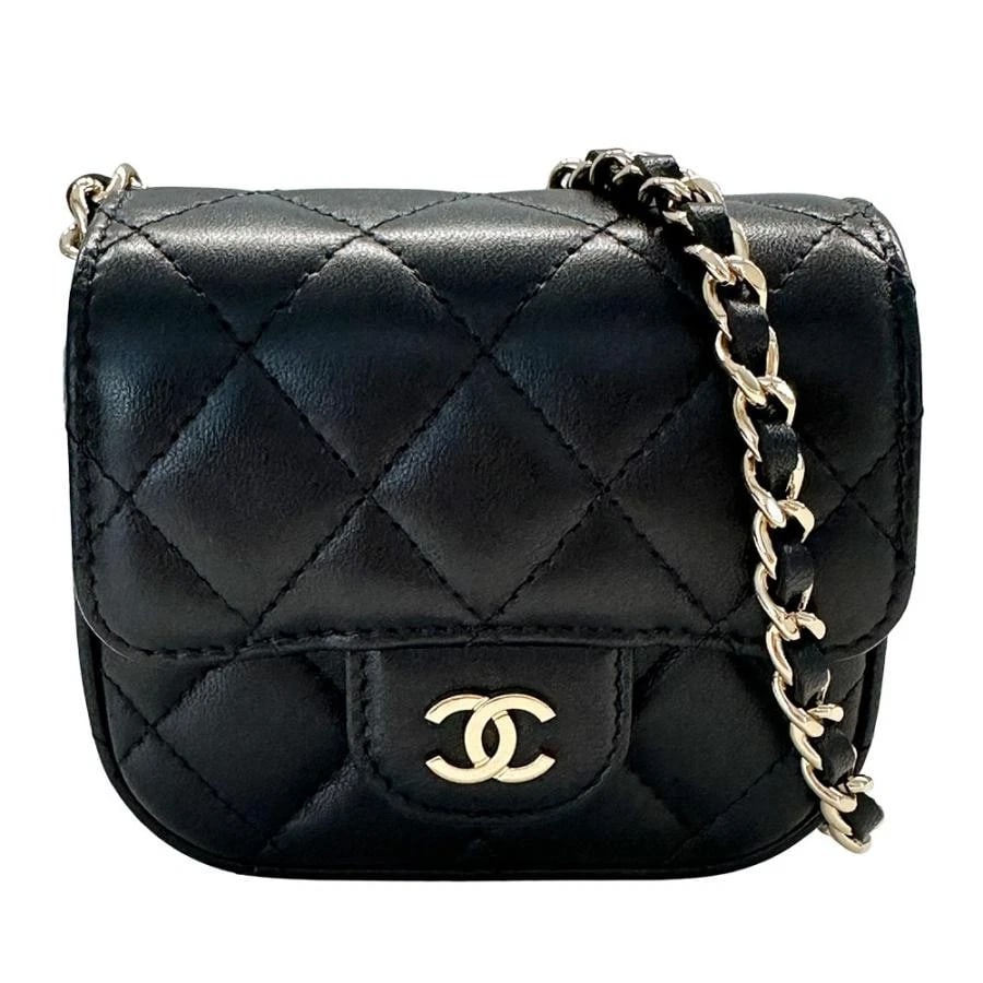 CHANEL MATELASSÉ MINI SHOULDER BAG LAMBSKIN (1 of 7)