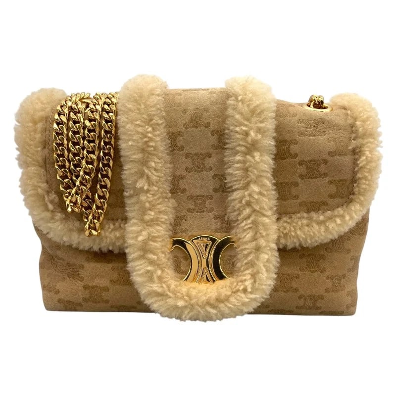 CELINE VICTORIA FUR SHOULDER BAG (1 of 10)