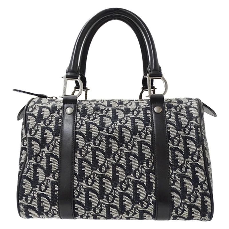 DIOR TROTTER HANDBAG OBLIQUE CANVAS MINI BOSTON BAG (1 of 6)