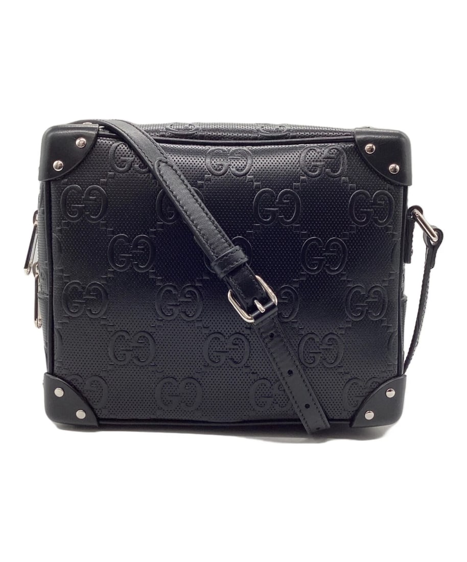 GUCCI SHOULDER BAG: GUCCI Shoulder Bag Brand: GUCCI Type/Style: Handbag Material: none Color: Beige X Brown Size: H:19cm / W:23cm / D:10.5cm Accessories: None Accessories Notice: When purchasing pre-owned goo