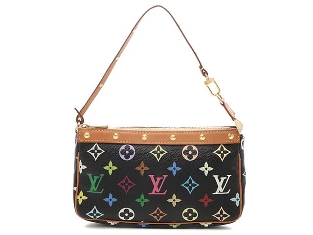 LOUIS VUITTON POCHETTE ACCESSOIRES MULTICOLOR: LOUIS VUITTON Pochette Accessoires Multicolor Brand: Louis Vuitton Type/Style: Handbag Material: Multicolor Color: Multicolor Size: W: 21cm H: 12.5cm D: 3cm (actual size) Accessories: None