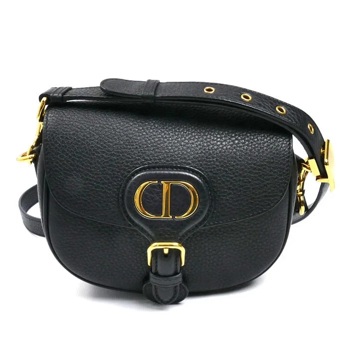 CHRISTIAN DIOR BOBBY SMALL SHOULDER BAG: Christian Dior Bobby Small Shoulder Bag Brand: CHRISTIAN DIOR Type/Style: Handbag Material: Leather Color: Black Size: W17.5cm x H14cm x D5.5cm Accessories: None Accessories Notice: When
