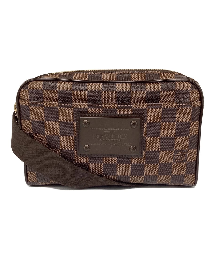 LOUIS VUITTON DAMIER BUMBAG BROOKLYN: LOUIS VUITTON Damier Bumbag Brooklyn Brand: LOUIS VUITTON Type/Style: Handbag Material: none Color: None Size: W:25cm / D:4cm Accessories: None Accessories Notice: When purchasing pre-owne
