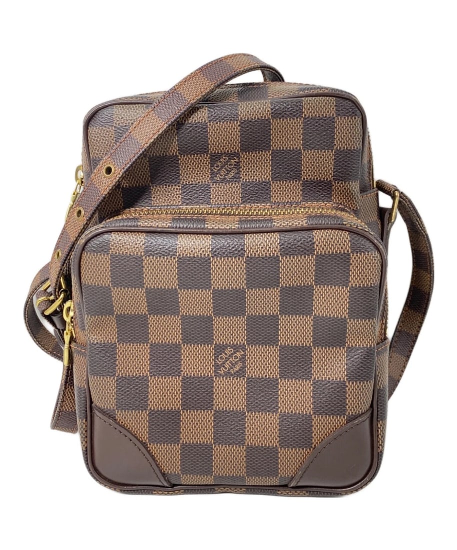 LOUIS VUITTON SHOULDER BAG: LOUIS VUITTON Shoulder Bag Brand: LOUIS VUITTON Type/Style: Handbag Material: Damier Canvas Color: None Size: H:21cm / W:15cm / D:9cm Accessories: None Accessories Notice: When purchasing
