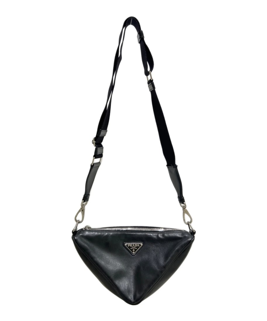 PRADA TRIANGLE SHOULDER BAG - 6