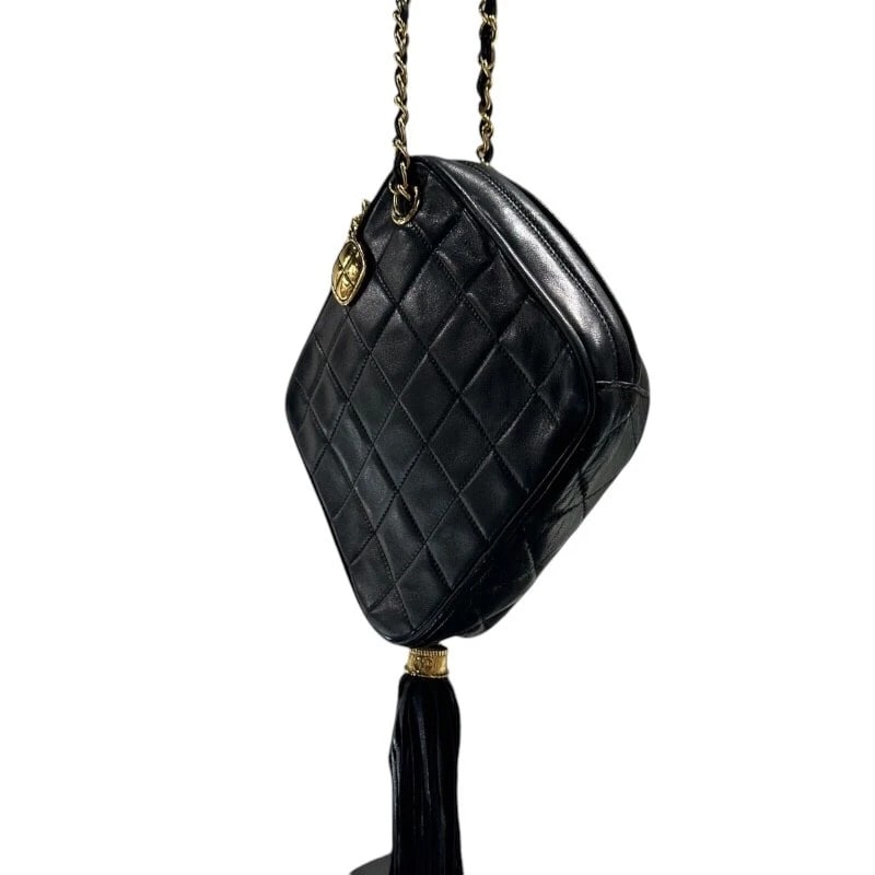 CHANEL FRINGE CHAINSHOULDER BAG - 4