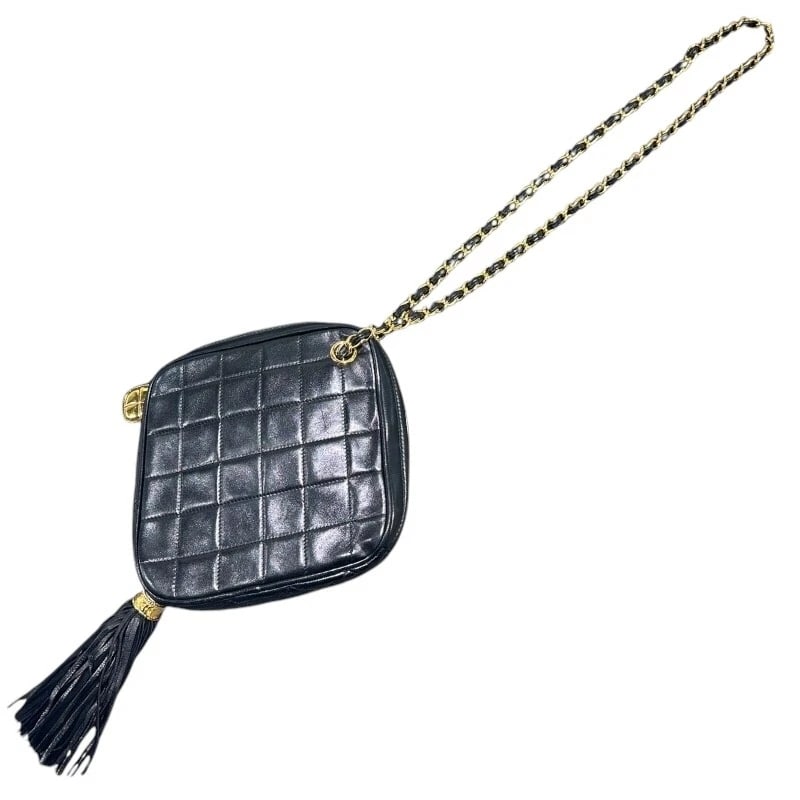 CHANEL FRINGE CHAINSHOULDER BAG - 5