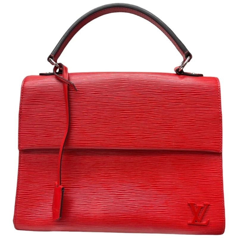 LOUIS VUITTON CLUNY MM HANDBAG: LOUIS VUITTON Cluny MM Handbag Brand: LOUIS VUITTON Type: Handbag Material: Epi Color: Coklico Size: W11.8 x H8.9x D4.7inch Shoulder:29.1inch Accessories: None Accessories Notice: When