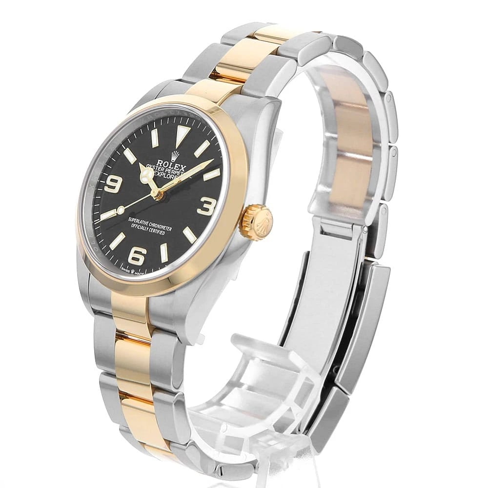 ROLEX EXPLORER BLACK WATCH - 2