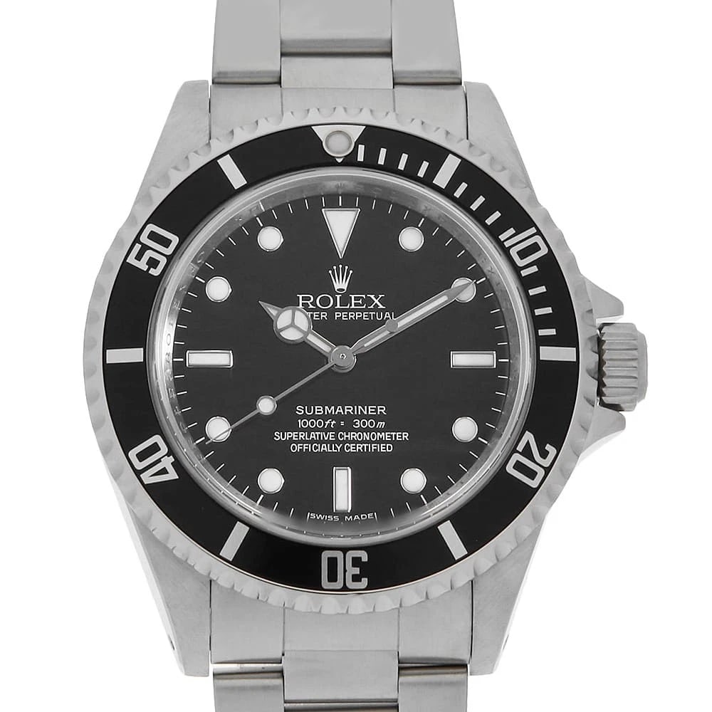 ROLEX SUBMARINER NO DATE BLACK WATCH (1 of 6)
