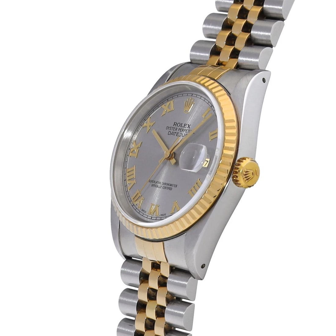 ROLEX DATEJUST GRAY WATCH - 2