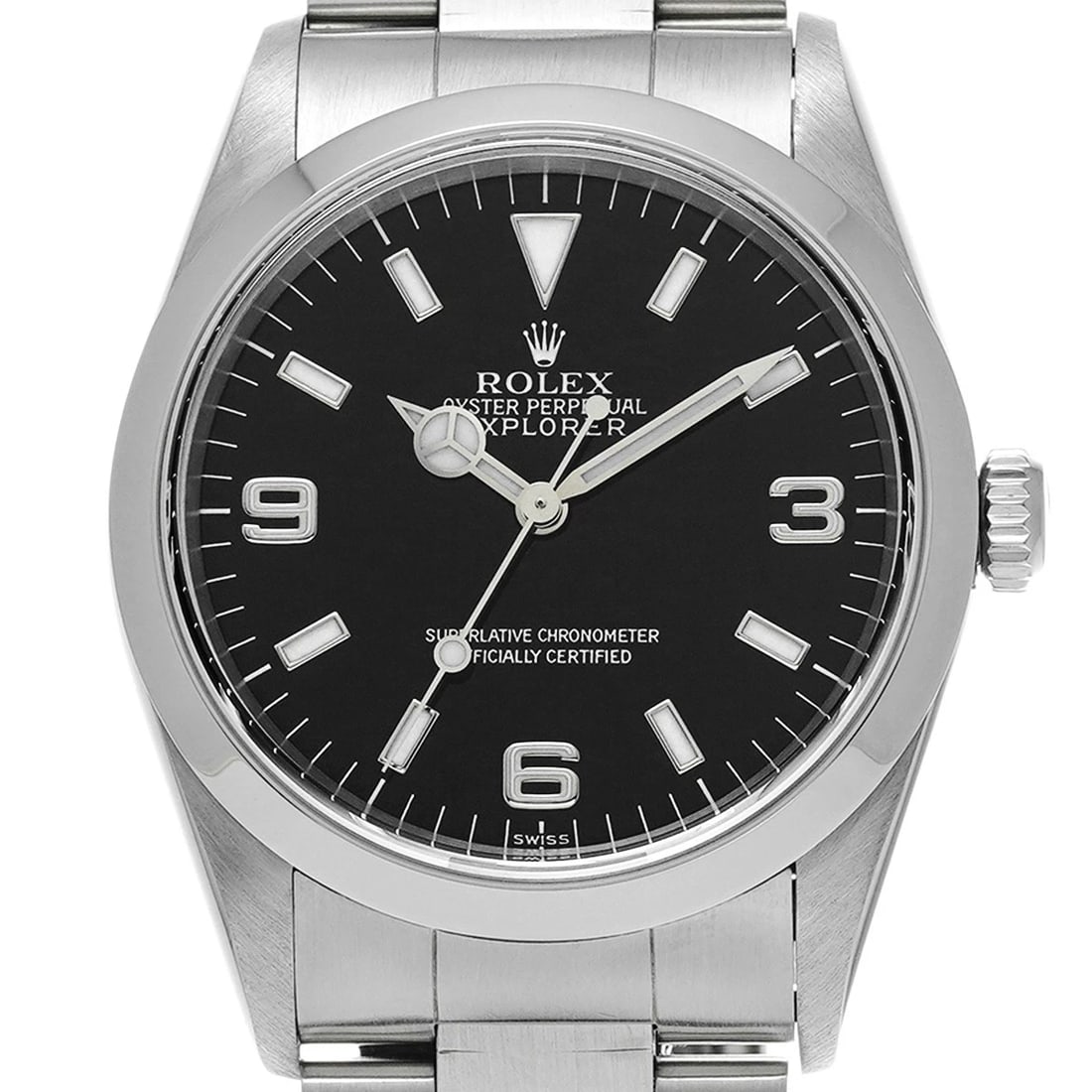 ROLEX EXPLORER BLACK WATCH - 4