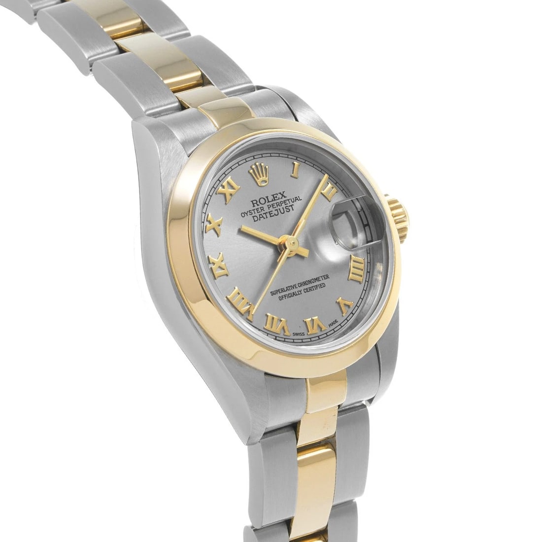 ROLEX DATEJUST GRAY WATCH - 3