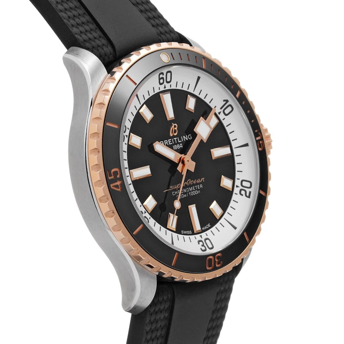 BREITLING SUPEROCEAN BLACK WATCH - 3