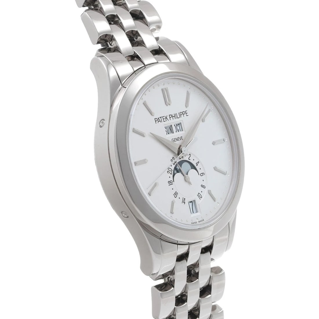 PATEK PHILIPPE SILVER WATCH - 3