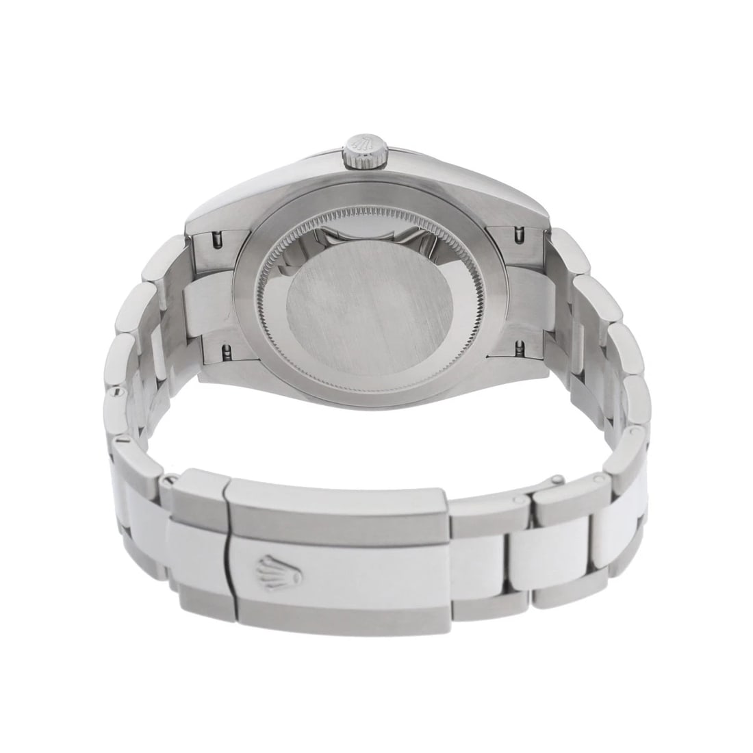 ROLEX DATEJUST SILVER WATCH - 4