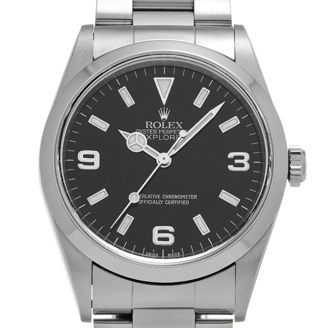 ROLEX EXPLORER BLACK WATCH - 4