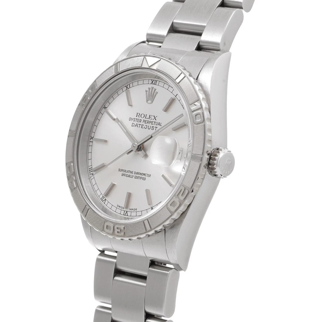 ROLEX DATEJUST THUNDERBIRD SILVER WATCH - 2