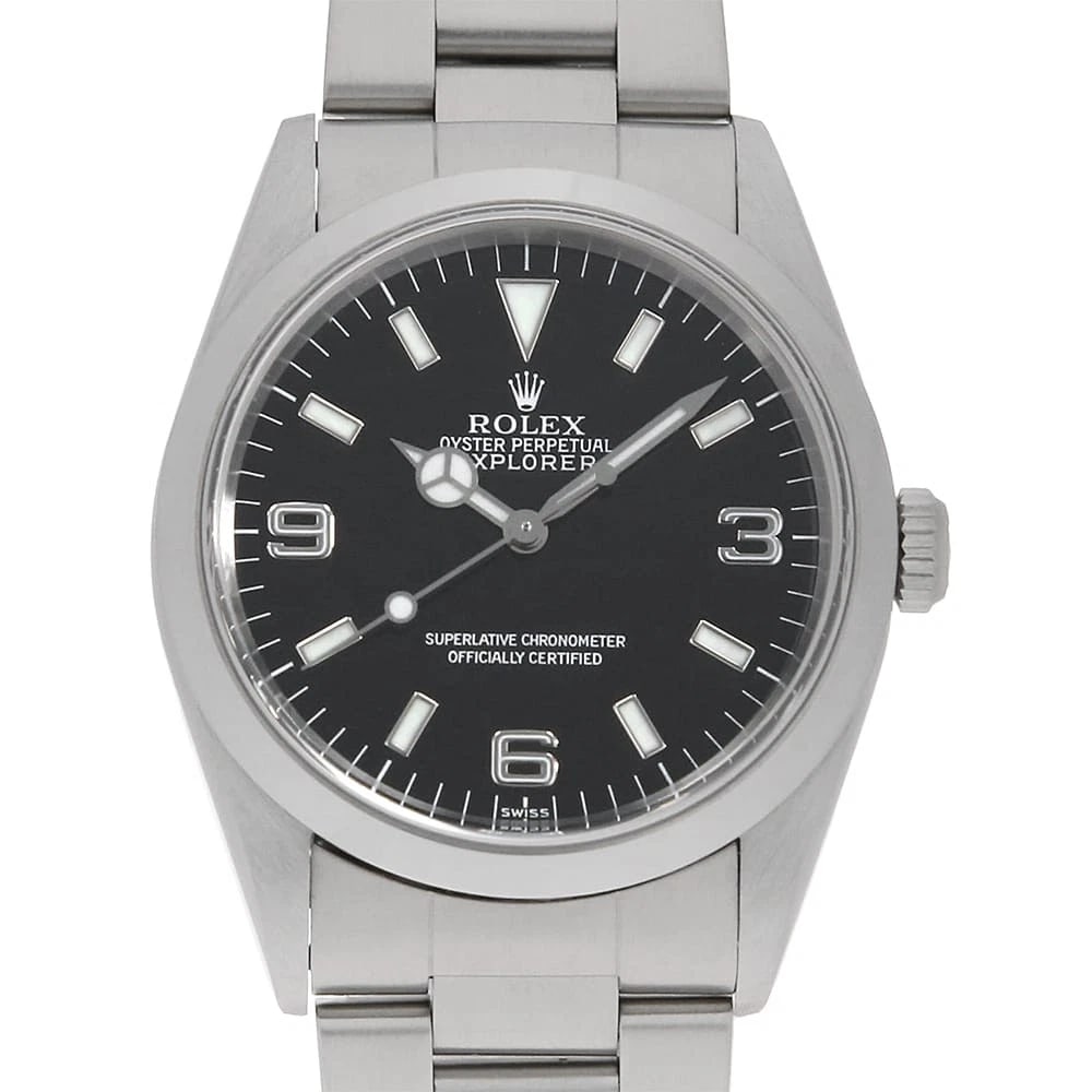 ROLEX EXPLORER I BLACK A WATCH (1 of 4)