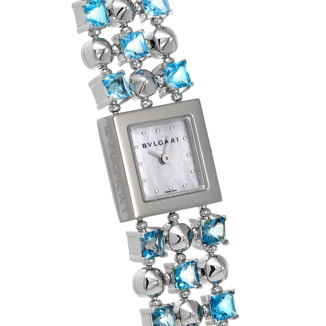 BVLGARI WHITE SHELL WATCH - 3
