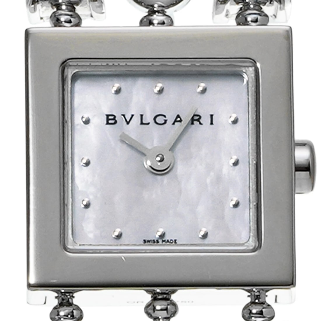 BVLGARI WHITE SHELL WATCH - 4