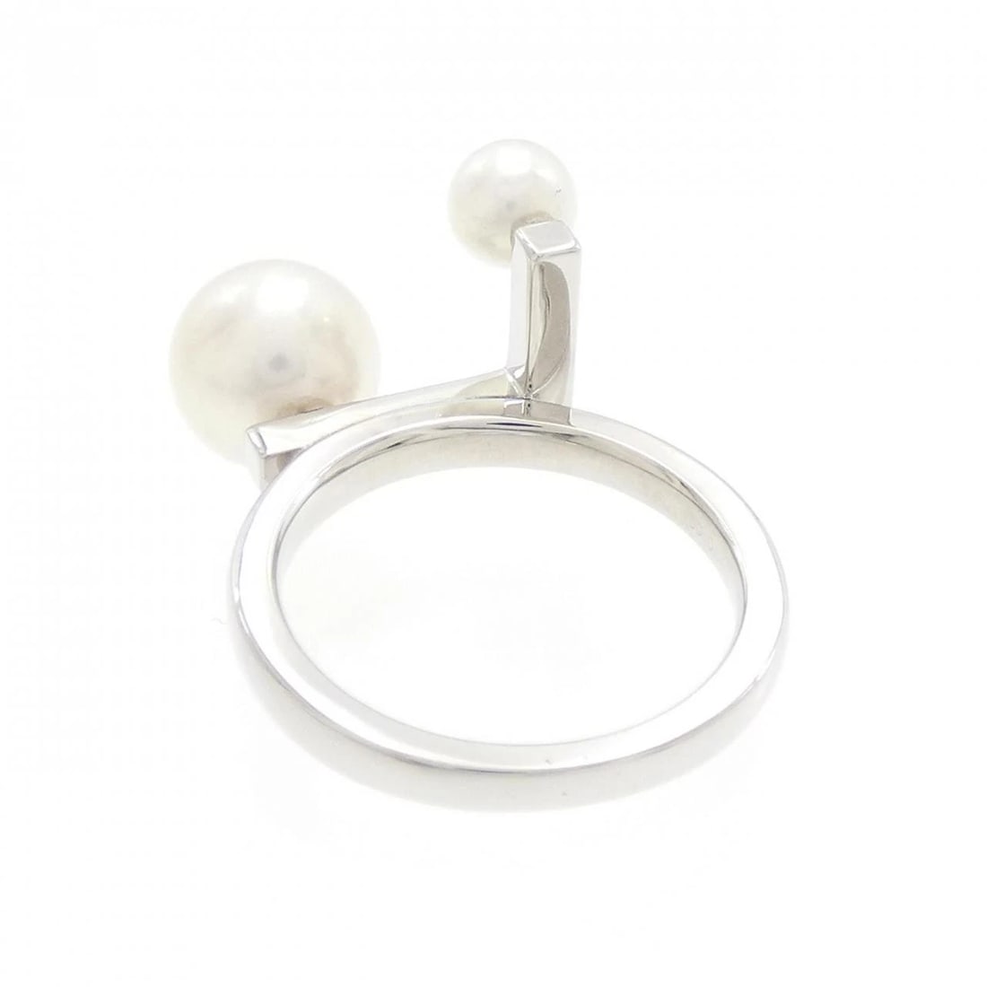 TASAKI BALANCE NOTE PAVE RING - 3