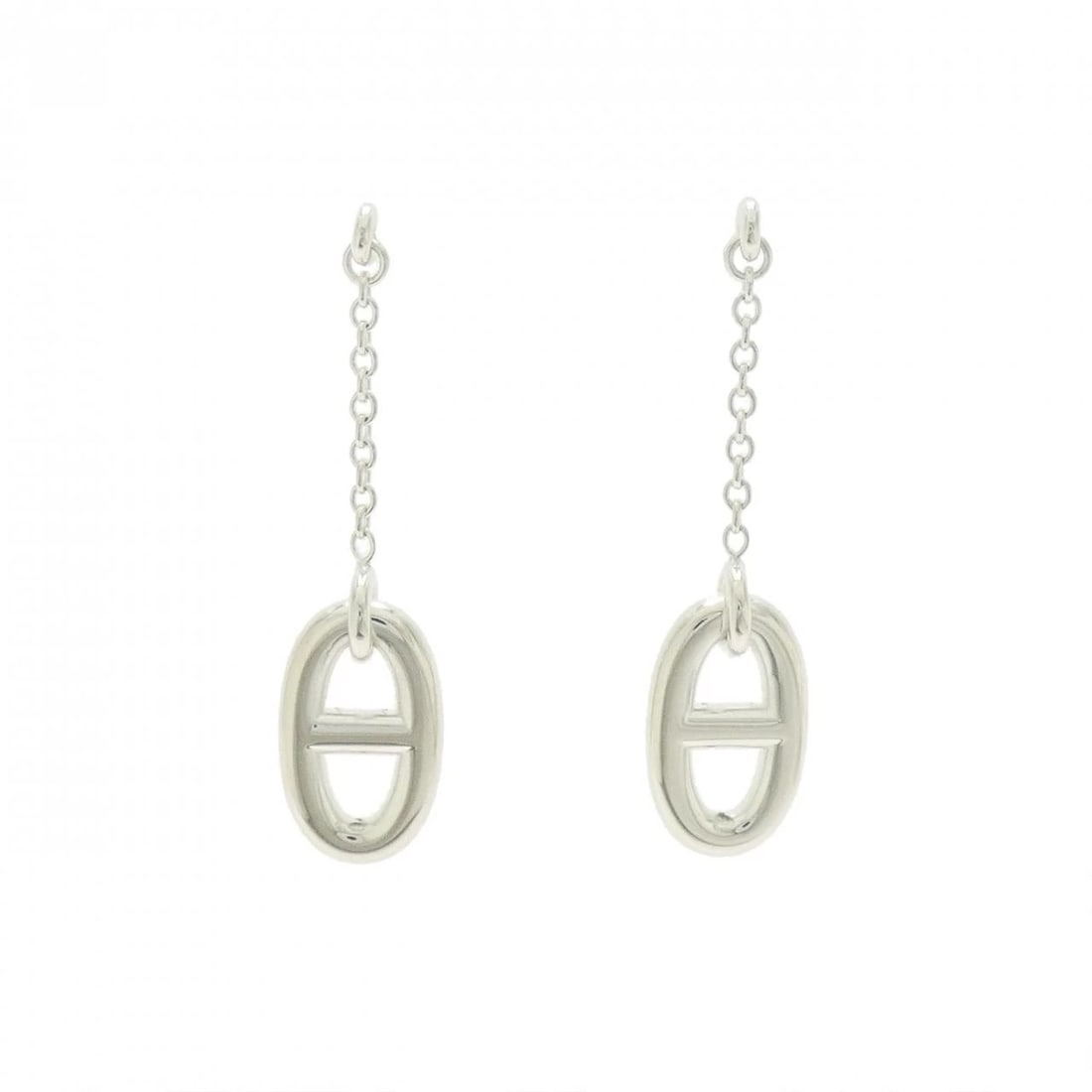 HERMES FARANDOLE EARRINGS: HERMES Farandole Earrings Brand: HERMES Type: Earrings Material: 925 Silver Color: Silver Size: ActualSize HxW: 40.7mmx10.2mm Accessories: None Accessories Notice: When purchasing pre-owne