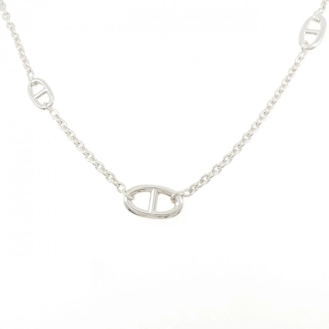 HERMES FARANDOLE NECKLACE: HERMES Farandole Necklace Brand: HERMES Type: Necklace Material: 925 Silver Color: Silver Size: 77cm Accessories: None Accessories Notice: When purchasing pre-owned goods, please refer to the