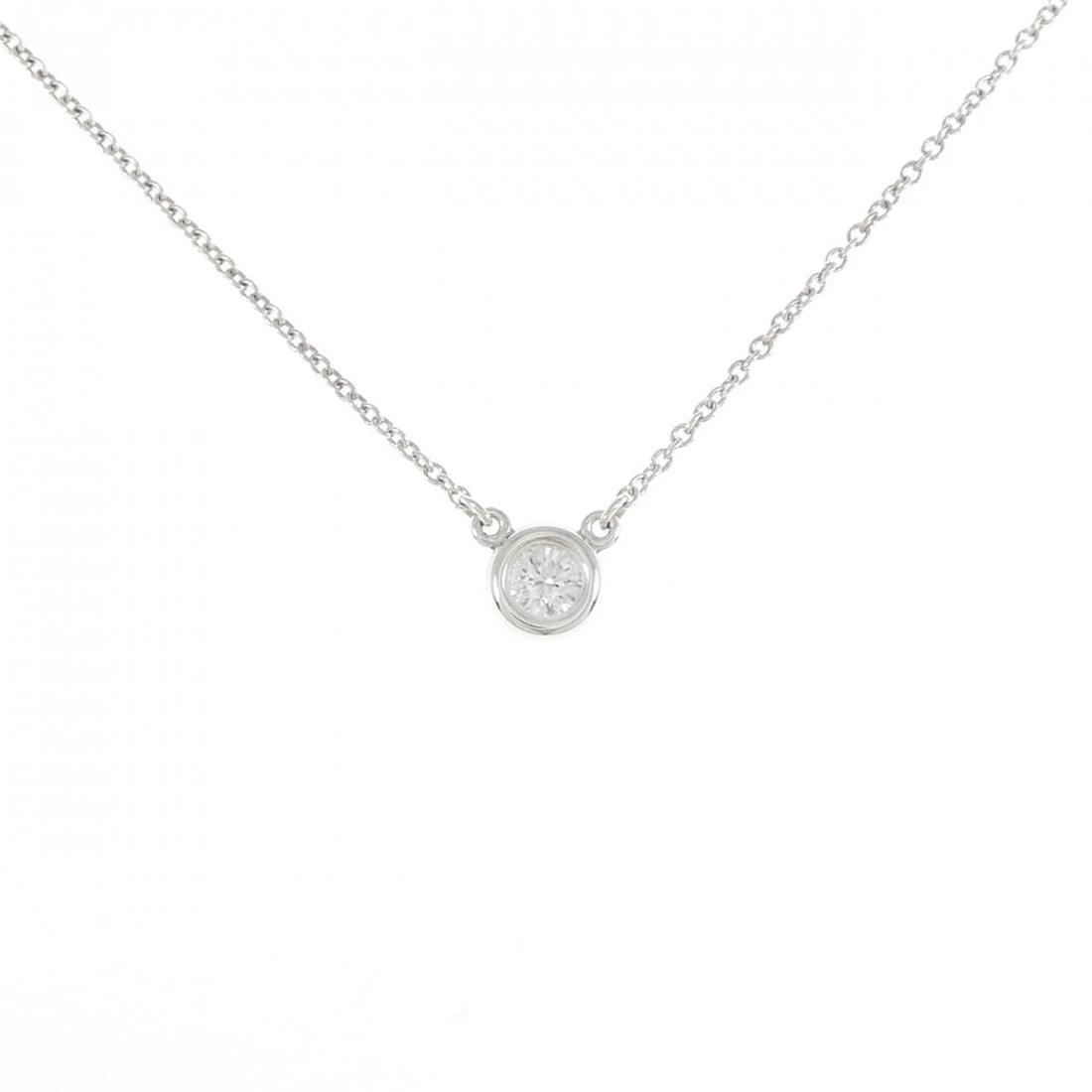 TIFFANY & CO. BY THE YARD NECKLACE: Tiffany & Co. By the Yard Necklace Brand: Tiffany Type: Necklace Material: 925 Silver Main Stone/Creation Natural Color: Silver Size: 42cm Accessories: None Accessories Notice: When purcha