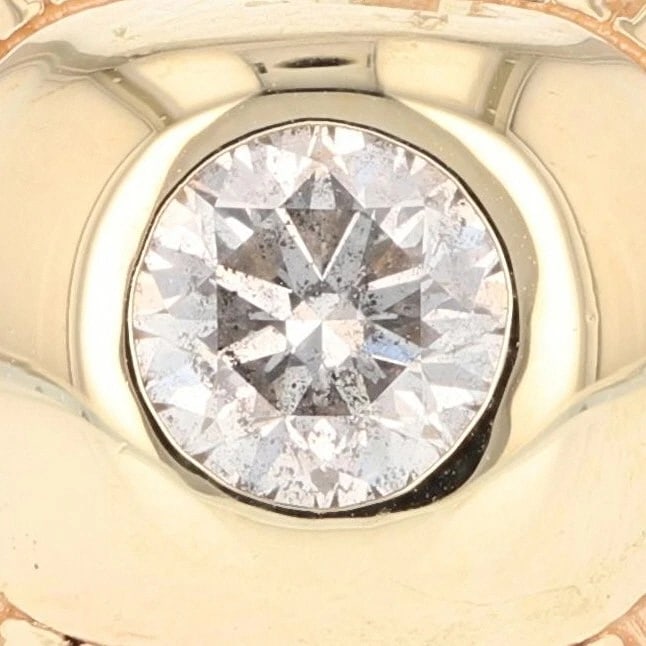 DIAMOND SOLITAIRE SCOTTISH RITE MASONIC RING - 3