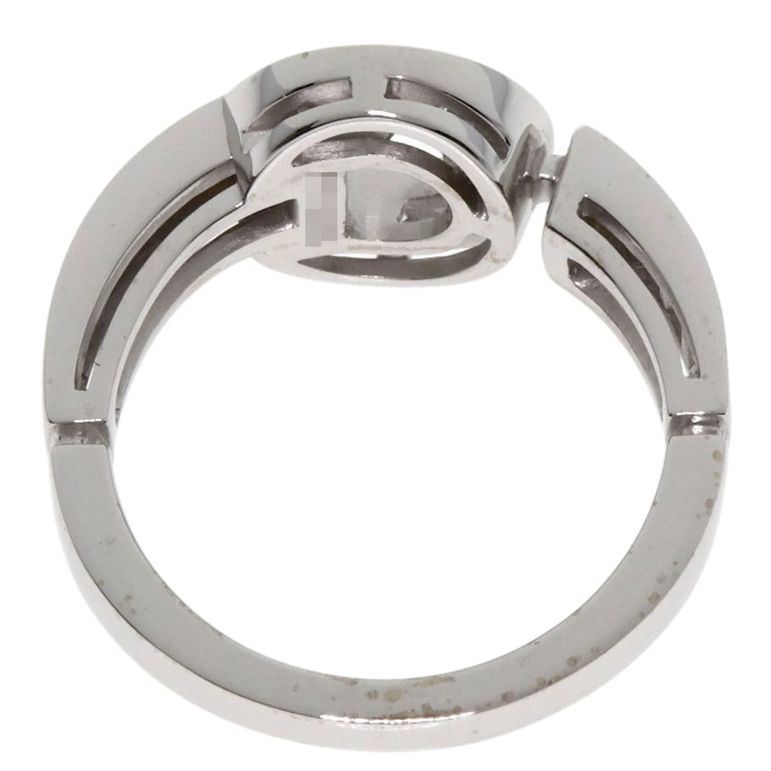 BVLGARI DOUBLE LOGO DIAMOND RING - 4