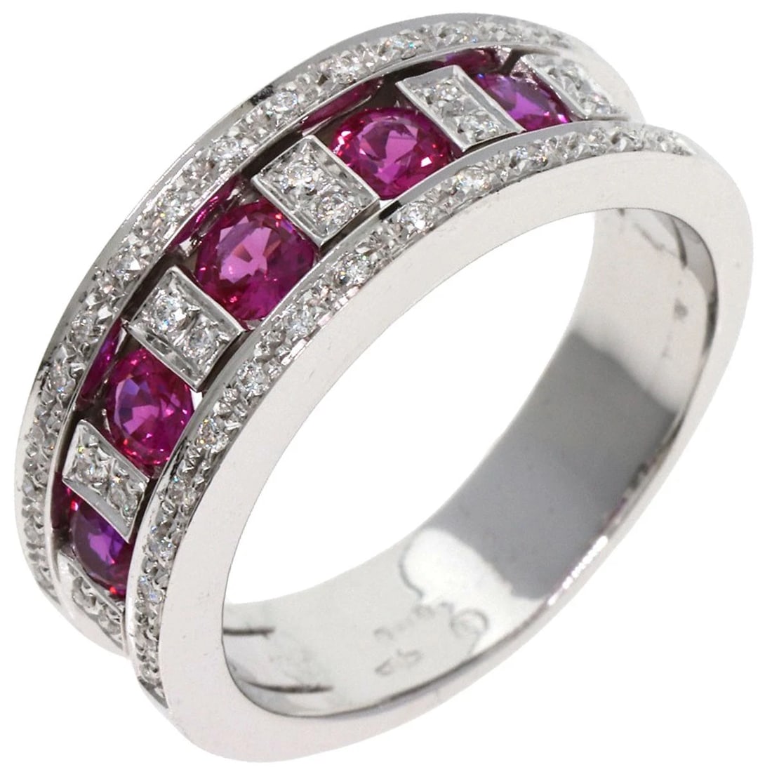 DAMIANI BELLE EPOQUE RUBY DIAMOND RING - 2
