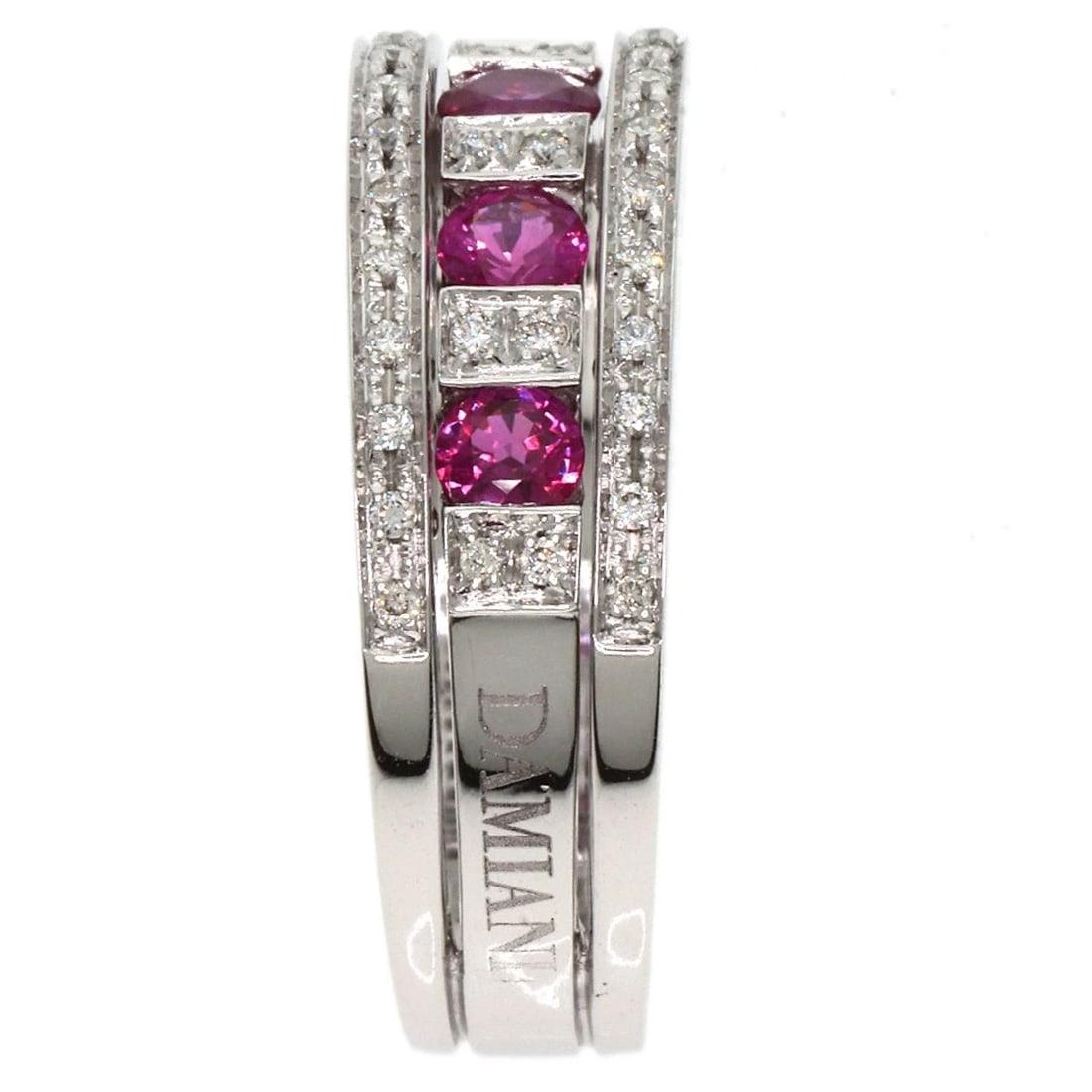 DAMIANI BELLE EPOQUE RUBY DIAMOND RING - 3