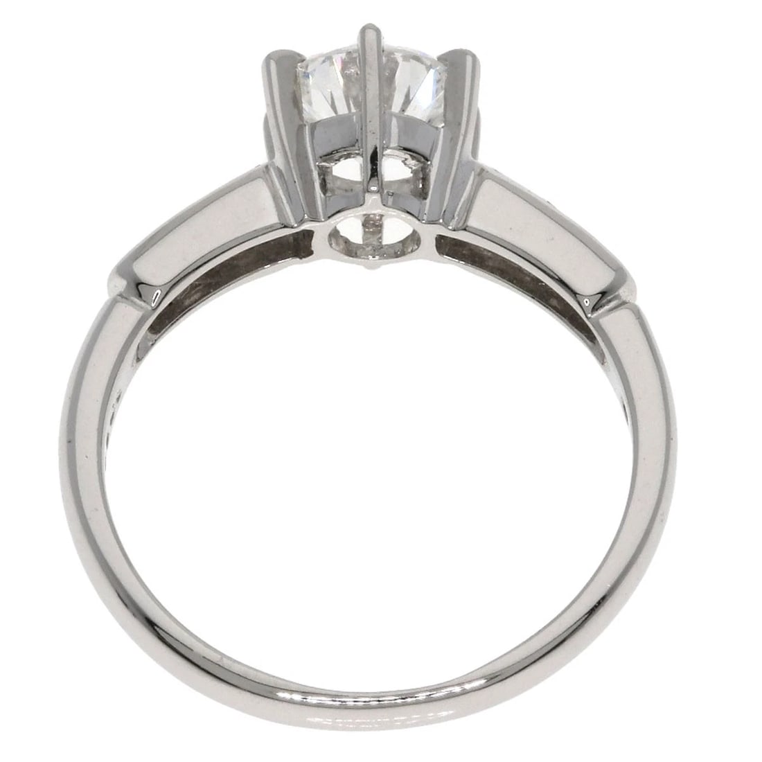 MIKIMOTO DIAMOND RING PLATINUM - 2