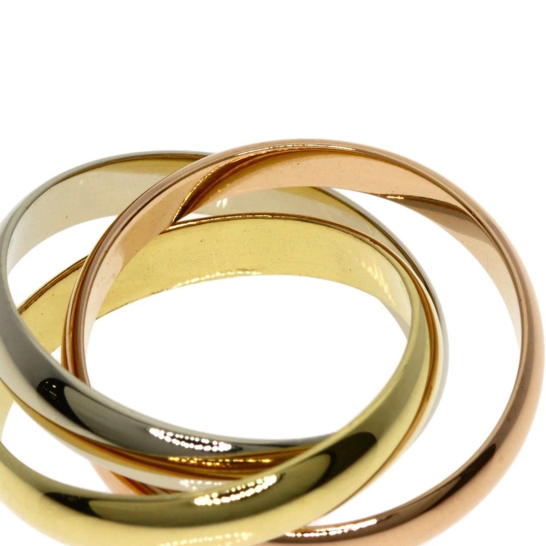 CARTIER TRINITY RING K18 - 2