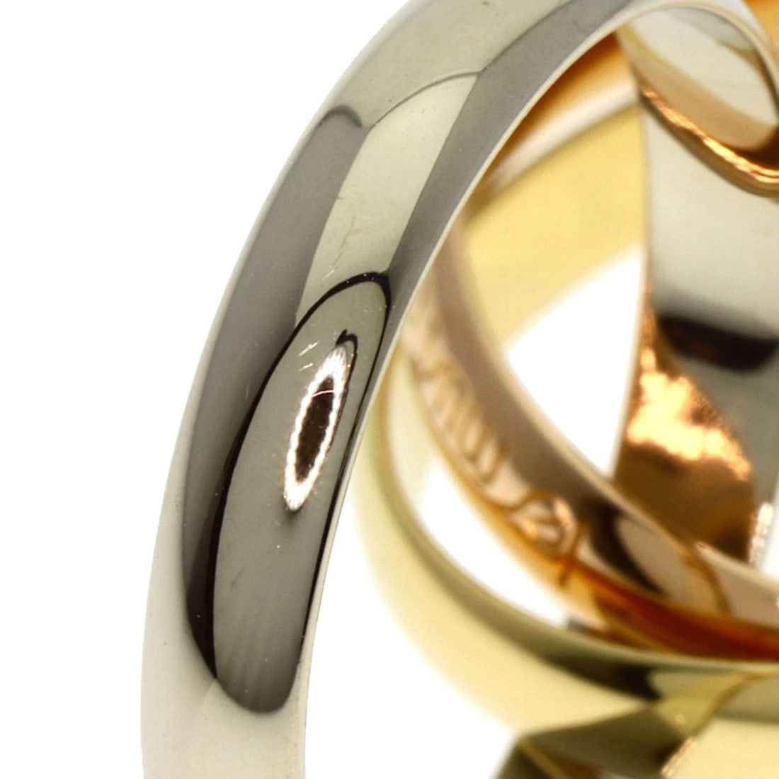 CARTIER TRINITY RING K18 - 2