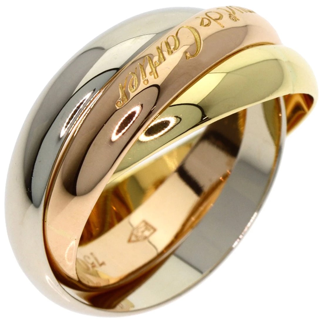 CARTIER TRINITY RING K18 - 2