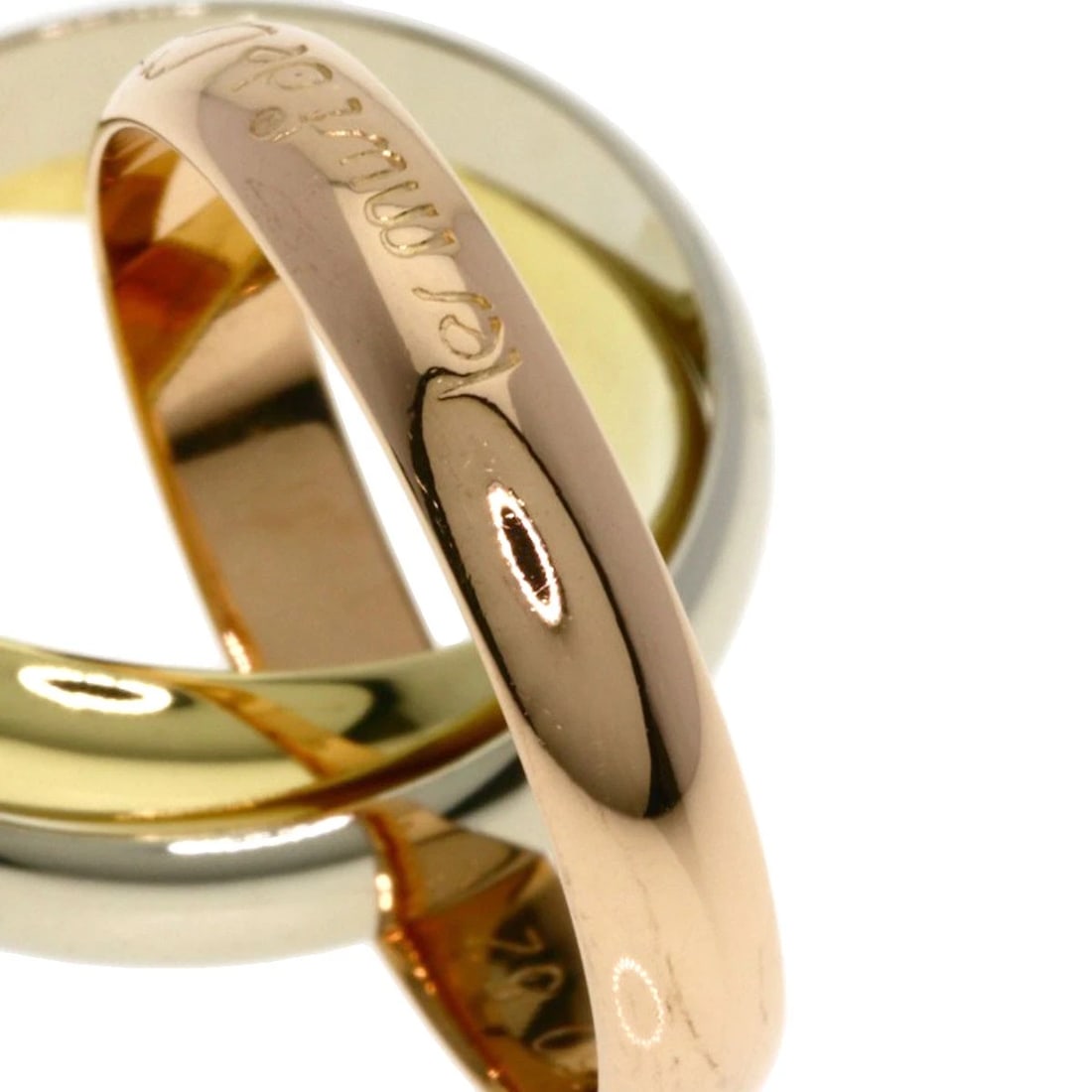 CARTIER TRINITY RING K18 - 2