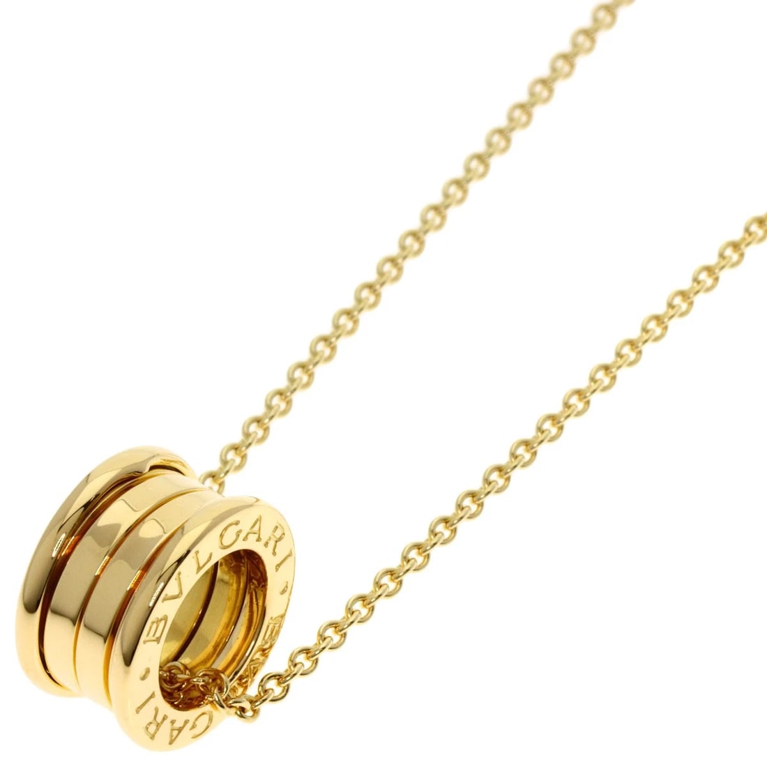 BVLGARI B.ZERO1 NECKLACE K18: BVLGARI B.zero1 Necklace K18 Brand: BVLGARI Type: Necklace Material: K18 Yellow Gold, Color: Yellow Gold Size: Chain Length:15.7inch/40cm Chain Width:0.5inch/1.3mm Top