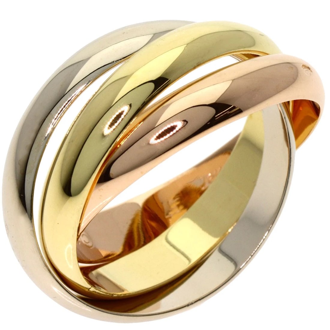 CARTIER TRINITY RING K18 - 2