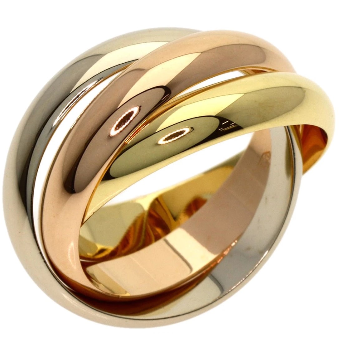 CARTIER TRINITY RING K18 - 2