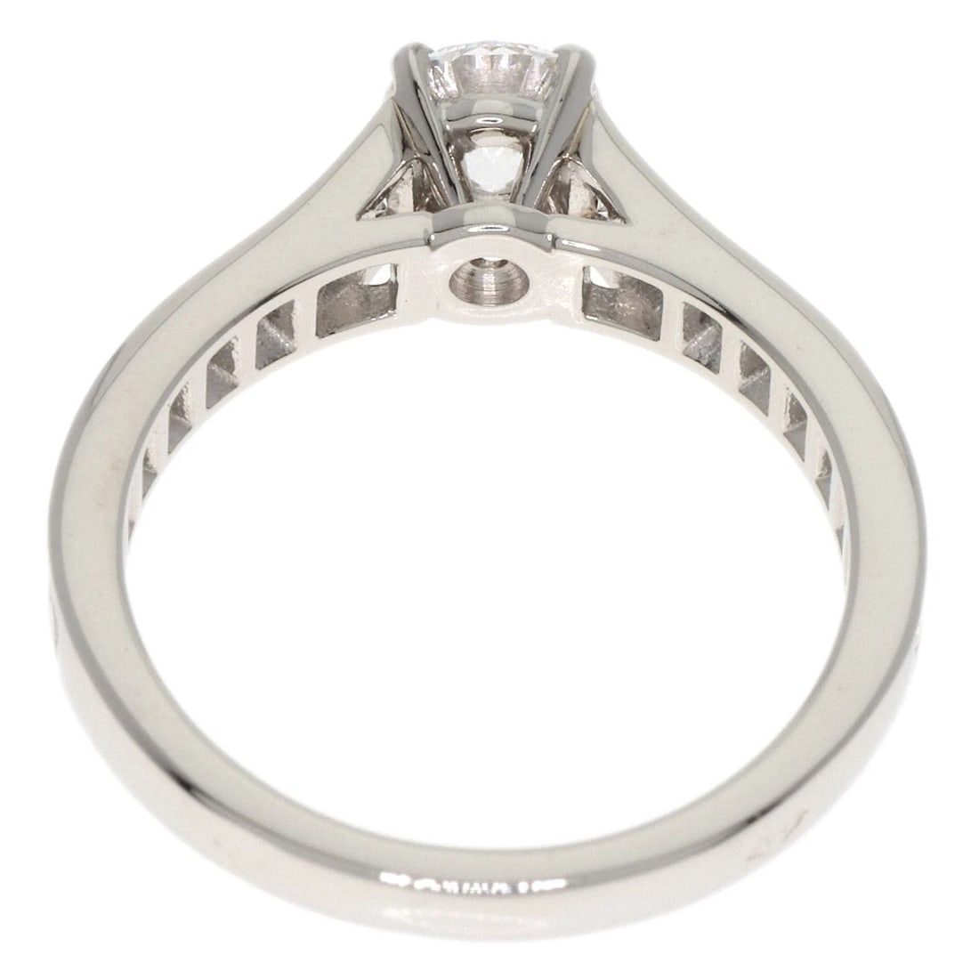 CARTIER SOLITAIRE DIAMOND RING - 3