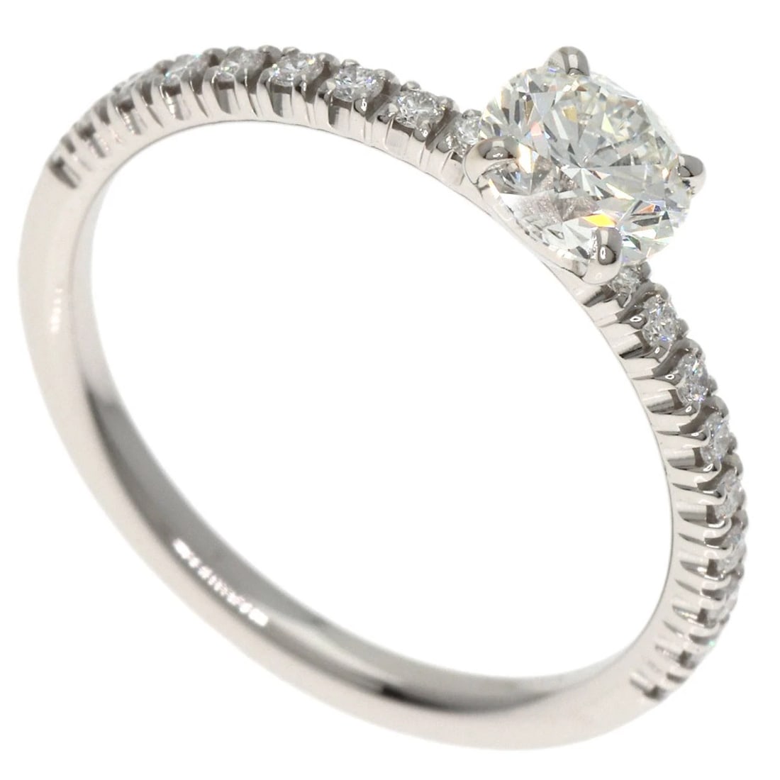 CARTIER ETINCEL DE CARTIER DIAMOND RING: CARTIER Etincel de Cartier Diamond Ring Brand: CARTIER Type: Ring Material: Platinum PT950 Main Stone/Creation Natural Color: Platinum Size: 3.25(US) Accessories: None Accessories Notice: