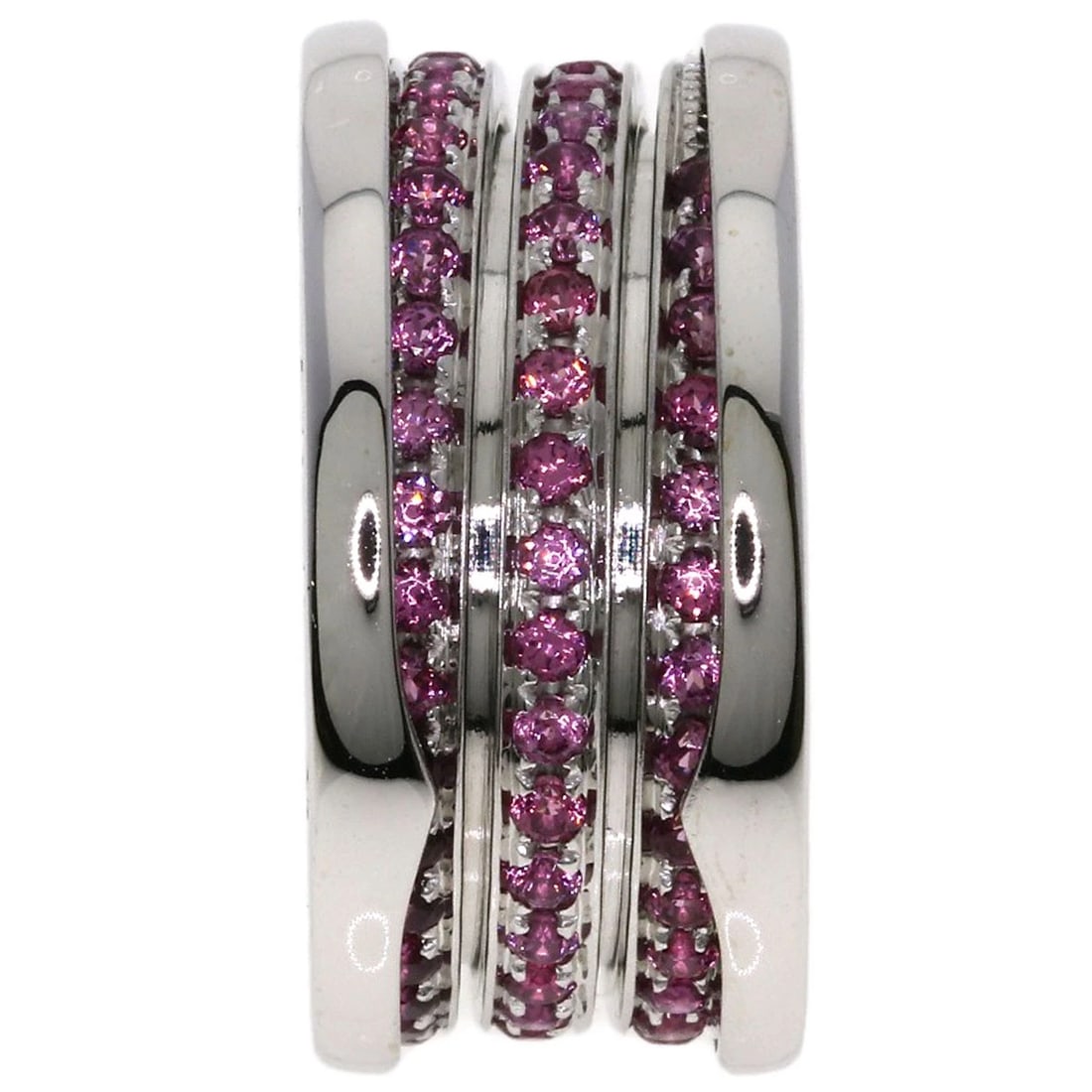 BVLGARI B.ZERO1 4-BAND GARNET RING - 2