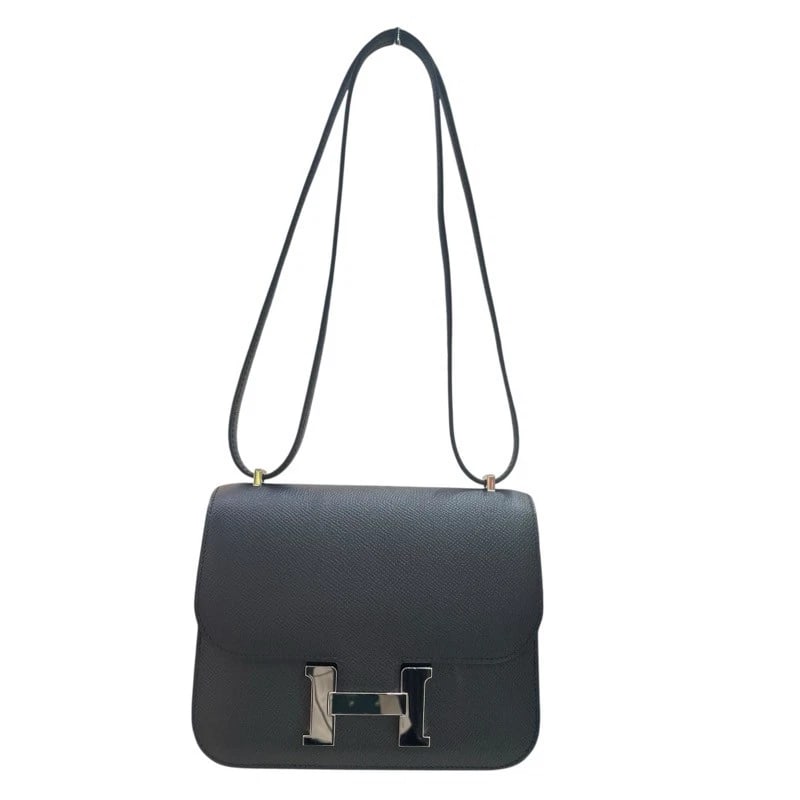 HERMES CONSTANCE 3 MINI SHOULDER BAG: HERMES Constance 3 Mini Shoulder Bag Brand: HERMES Type: Shoulder Bag Material: Exterior Material Epsom Color: Black SilverHardware Size: W7.1 x H5.5x D2.0inch Accessories: None Accessories
