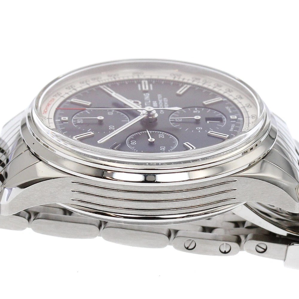 BREITLING PREMIER CHRONOGRAPH DATE BLACK DIAL AUTOMATIC - 4